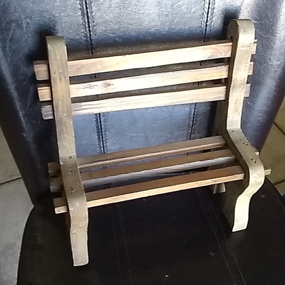 Other - Handcrafted Wooden Doll-sized Bench